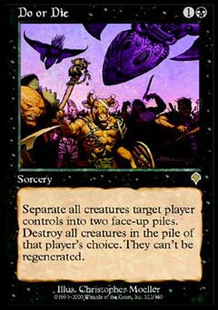 Do or Die (Invasion) Medium Play Foil