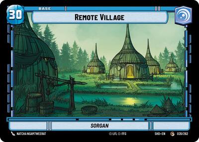 Remote Village // Shield (Shadows of the Galaxy) Near Mint