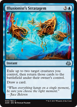 Illusionist's Stratagem (Aether Revolt) Light Play Foil