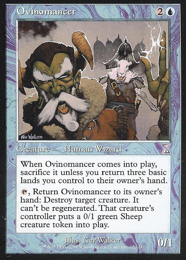 Ovinomancer (Time Spiral Time Shifted) Medium Play Foil