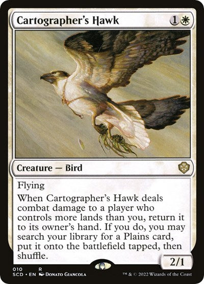Cartographer's Hawk (Commander 2022 Starter Decks) Near Mint