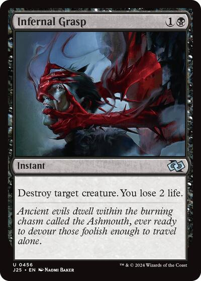 Infernal Grasp (Foundations Jumpstart) Light Play