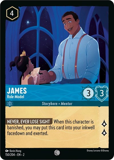 James - Role Model (Rise of the Floodborn) Near Mint Cold Foil