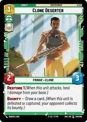 Clone Deserter (Shadows of the Galaxy) Near Mint Foil