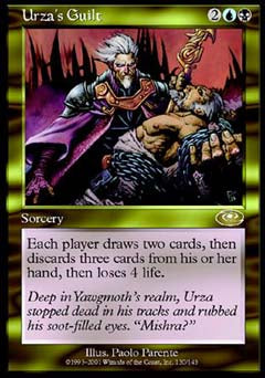 Urza's Guilt (Planeshift) Light Play Foil