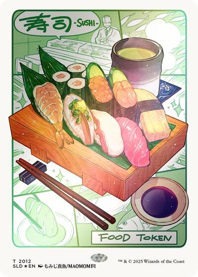 Food Token  2012   Rainbow Foil|1|0|0.00