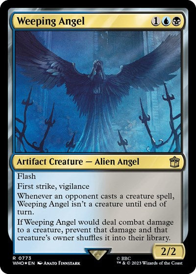 Weeping Angel (Surge Foil) (Universes Beyond: Doctor Who) Near Mint Foil