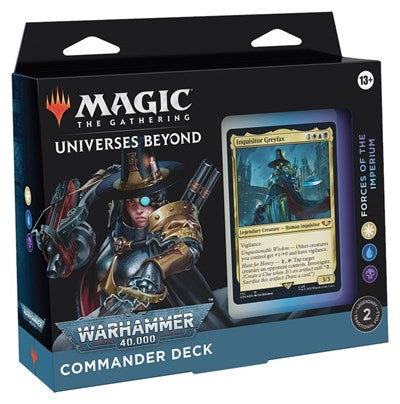 Universes Beyond: Warhammer 40,000 Forces of the Imperium Commander Deck