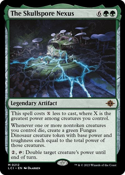 The Skullspore Nexus (The Lost Caverns of Ixalan) Medium Play Foil