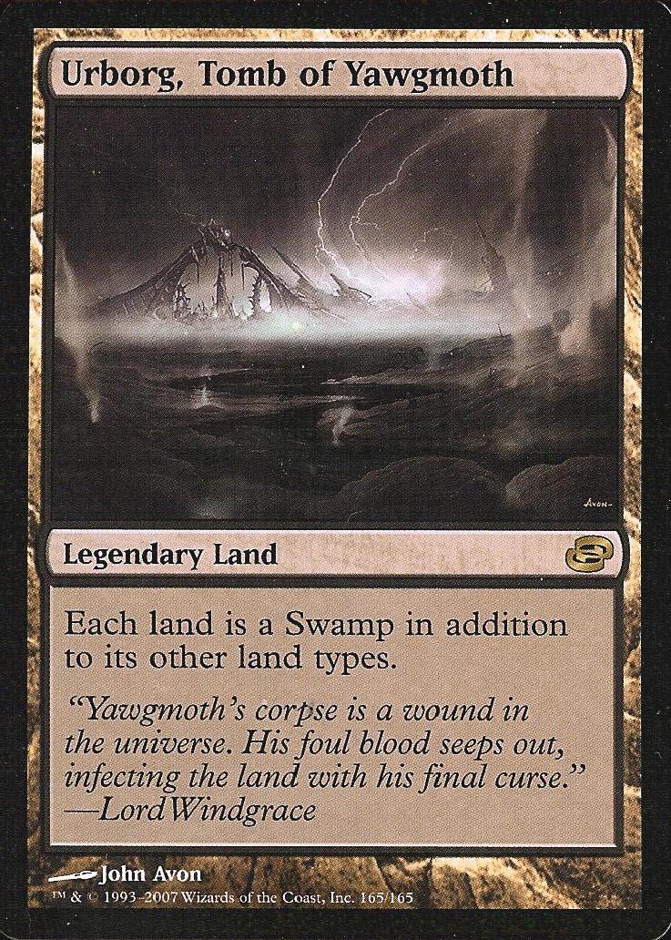 Urborg, Tomb of Yawgmoth (Planar Chaos) Medium Play Foil