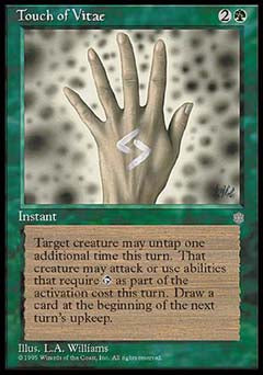 Touch of Vitae (Ice Age) Heavy Play