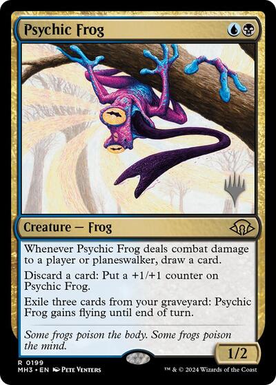Psychic Frog (Promo Pack: Edge of Eternities) Near Mint Foil