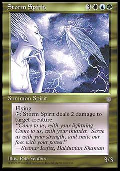 Storm Spirit (Ice Age) Near Mint