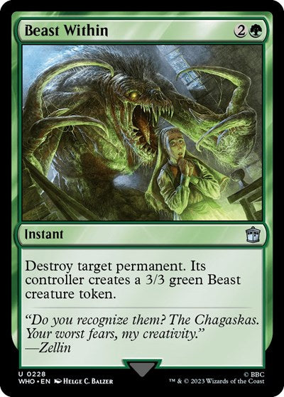 Beast Within (Universes Beyond: Doctor Who) Near Mint