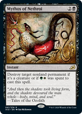 Mythos of Nethroi (Ikoria: Lair of Behemoths) Light Play Foil