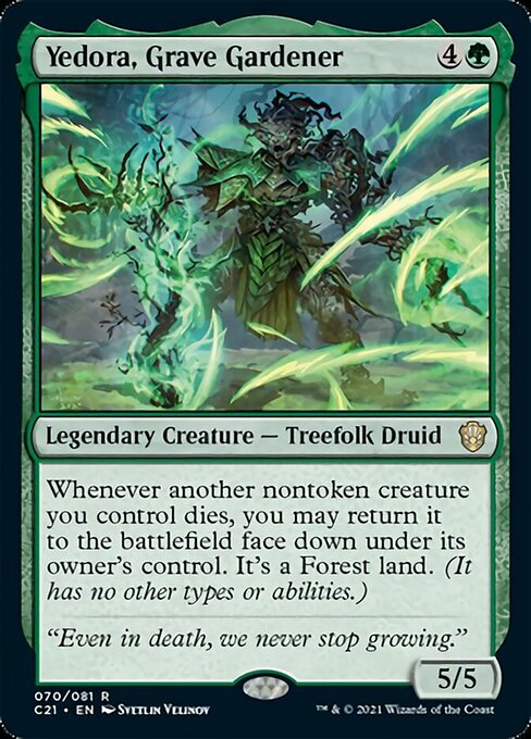 Yedora, Grave Gardener (Commander 2021 Strixhaven) Light Play