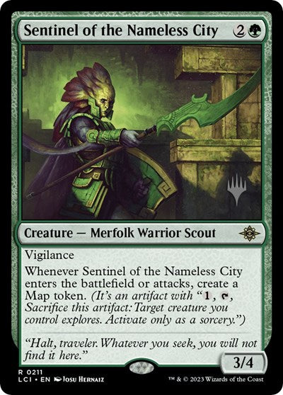 Sentinel of the Nameless City (Promo Pack: The Lost Caverns of Ixalan) Near Mint Foil
