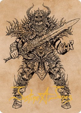 Sarevok  Deathbringer Art Card  Gold Stamped Signature|0|0|0.00