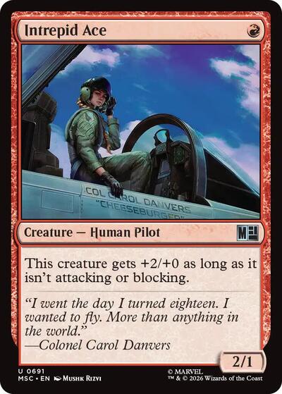 Intrepid Ace (Commander: Marvel Super Heroes) Near Mint