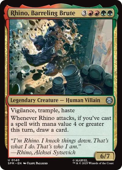 Rhino  Barreling Brute|10|0|0.00