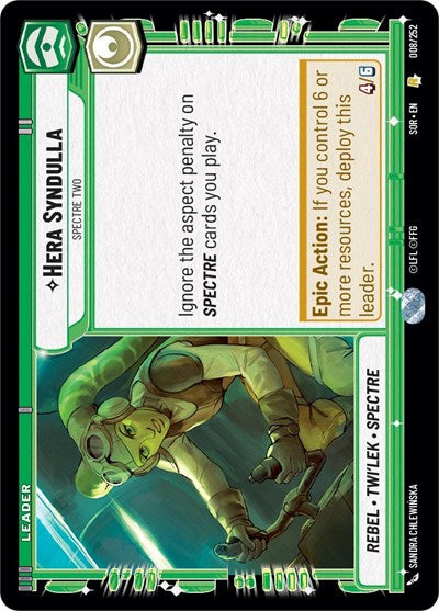 Hera Syndulla Spectre Two (Spark of Rebellion) Near Mint