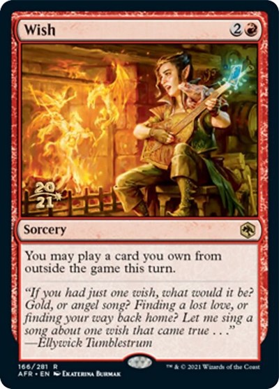 Wish (Promos: Prerelease Cards) Medium Play Foil