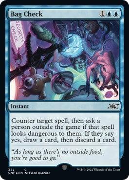 Bag Check (Galaxy Foil) (Unfinity) Near Mint Foil