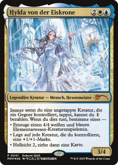Hylda of the Icy Crown (German) (Promos: Unique and Miscellaneous) Medium Play Foil