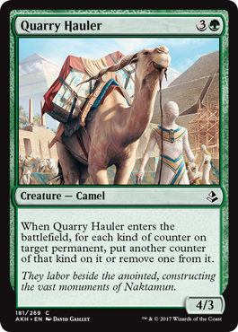 Quarry Hauler (Amonkhet) Near Mint Foil
