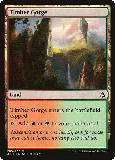 Timber Gorge (Amonkhet) Medium Play