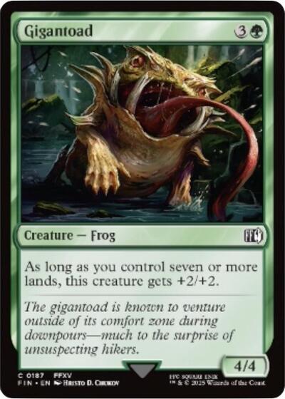 Gigantoad (Universes Beyond: FINAL FANTASY) Near Mint