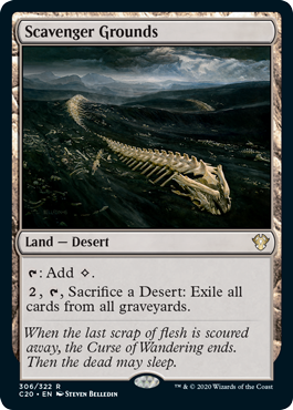 Scavenger Grounds (Commander 2020 Ikoria) Medium Play