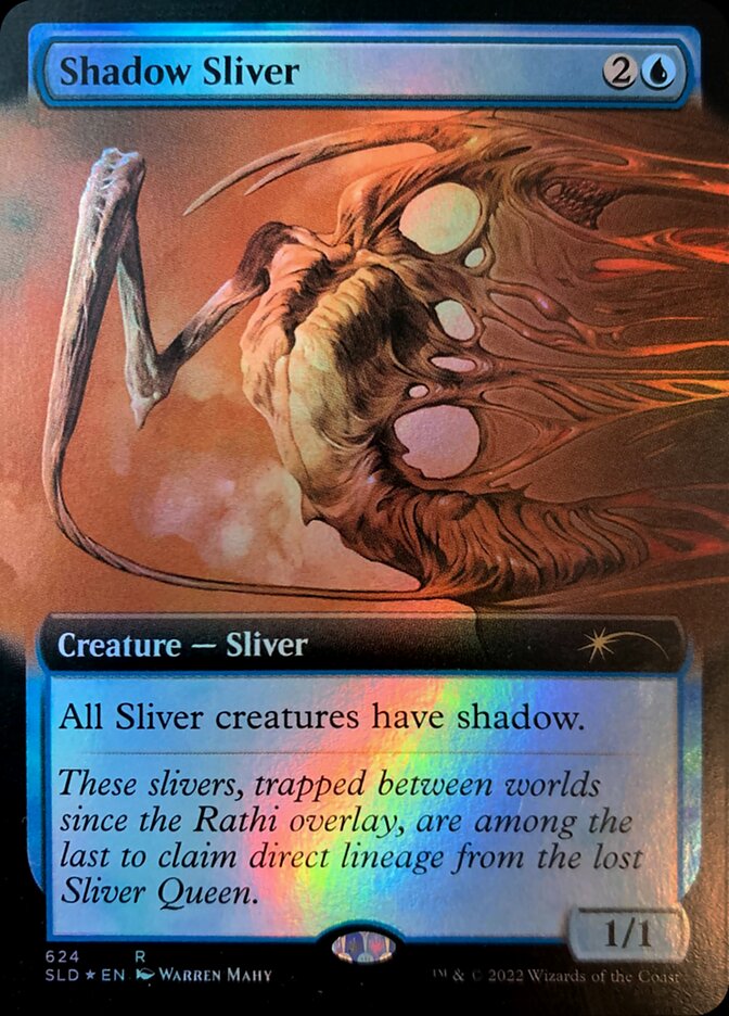 Shadow Sliver (Extended Art) (Secret Lair) Near Mint Foil