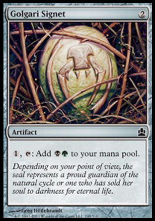 Golgari Signet (Commander) Light Play