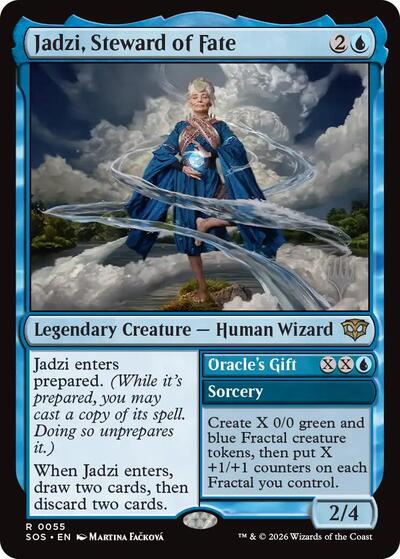 Jadzi, Steward of Fate (Promo Pack: Secrets of Strixhaven) Near Mint