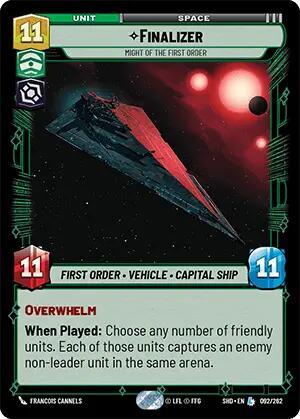 Finalizer Might of the First Order (Shadows of the Galaxy) Near Mint Foil