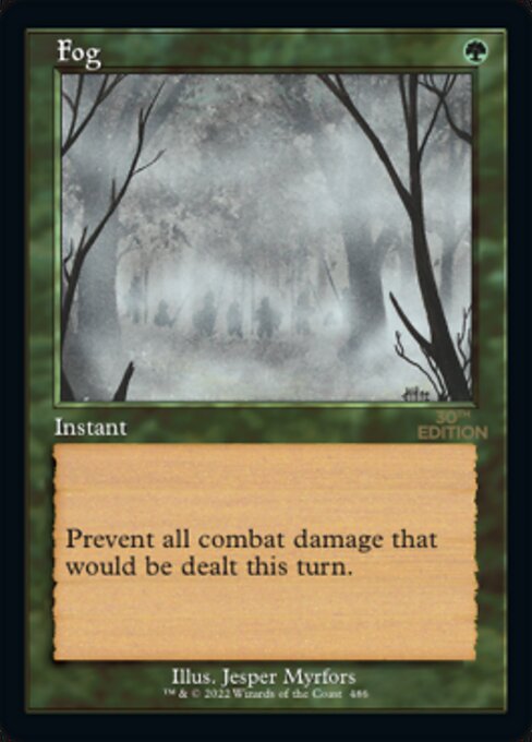 Fog (Retro Frame) (30th Anniversary Edition) Near Mint