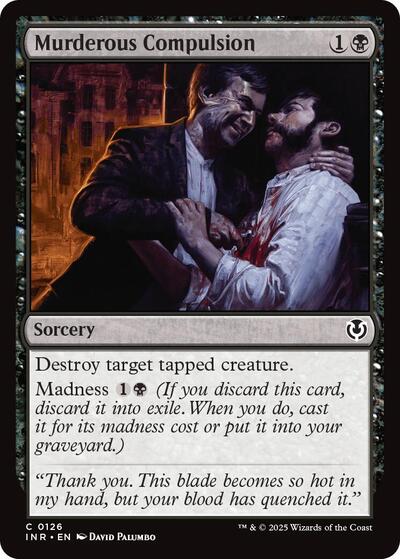 Murderous Compulsion (Innistrad Remastered) Near Mint