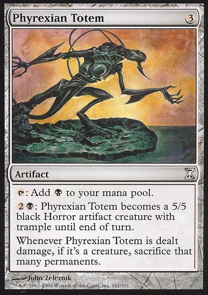 Phyrexian Totem (Time Spiral) Heavy Play