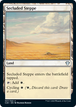 Secluded Steppe (Commander 2020 Ikoria) Light Play