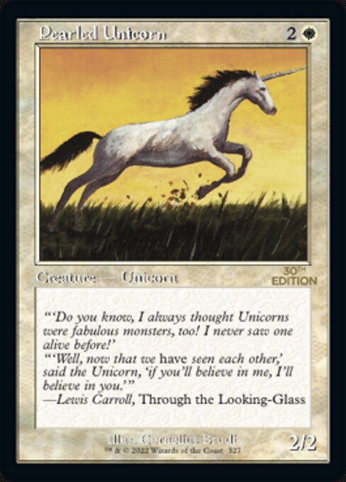 Pearled Unicorn  Retro Frame|0|0|0.00