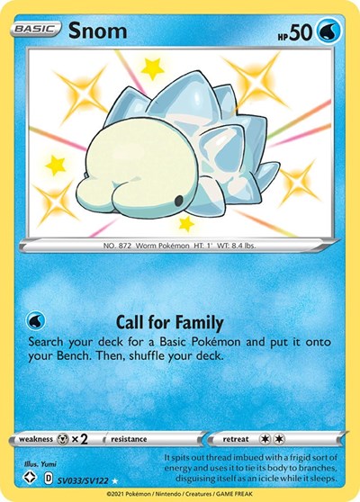 Snom (Shining Fates: Shiny Vault) Near Mint Holofoil