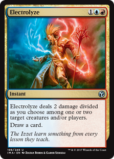 Electrolyze (Iconic Masters) Near Mint Foil