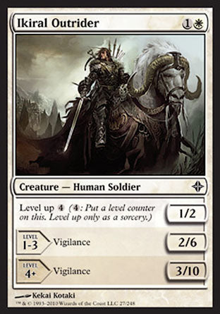 Ikiral Outrider (Rise of the Eldrazi) Medium Play