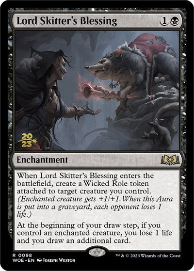 Lord Skitter's Blessing (Promos: Prerelease Cards) Near Mint Foil