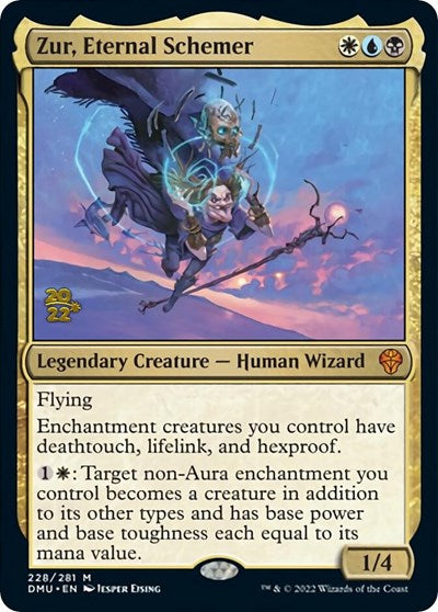 Zur, Eternal Schemer (Promos: Prerelease Cards) Light Play Foil