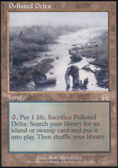 Polluted Delta (Onslaught) Damaged / Poor Foil