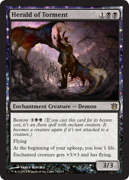 Herald of Torment (Born of the Gods) Light Play Foil