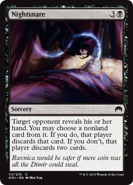 Nightsnare (Magic Origins) Light Play Foil