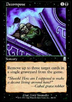 Decompose (Odyssey) Medium Play Foil